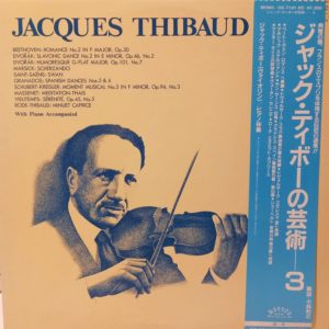 JACQUES THIBAUD - JACQUES THIBAUD