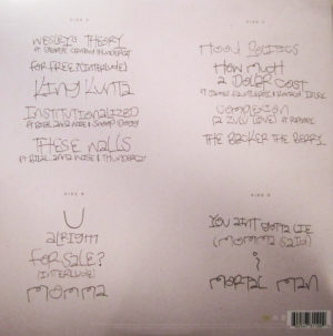 KENDRICK LAMAR - TO PIMP A BUTTERFLY - Görsel 2