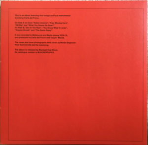 CARLA DAL FORNO - YOU KNOW WHAT IT'S LIKE - Görsel 2