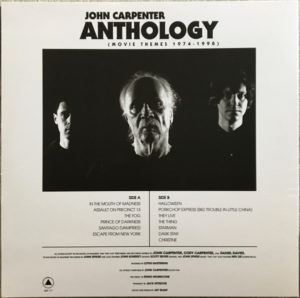 JOHN CARPENTER - ANTHOLOGY (MOVIE THEMES 1974-1998) - Görsel 2