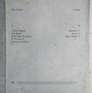 NILS FRAHM - EMPTY - Görsel 2