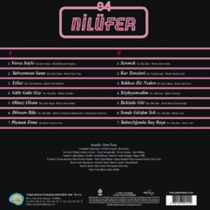 NİLÜFER - NİLÜFER 84 (RENKLİ PLAK) - Görsel 2