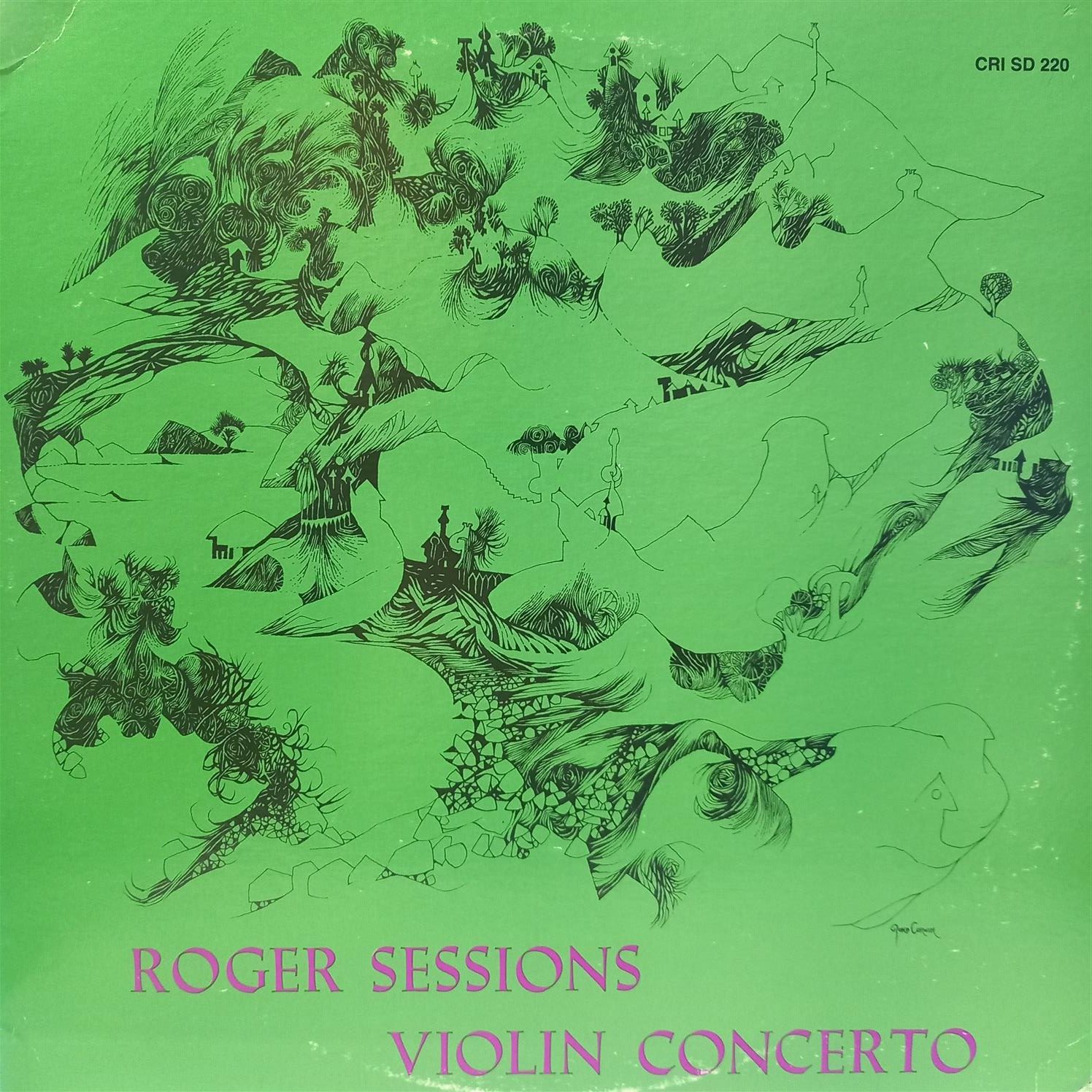 ROGER SESSIONS - VIOLIN CONCERTO