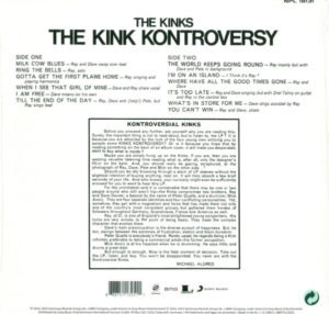 THE KINKS - THE KINK KONTROVERSY - Görsel 2