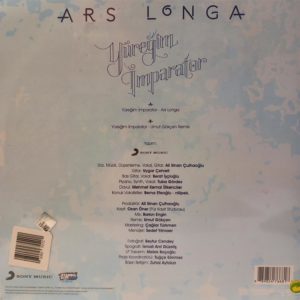 ARS LONGA - YÜREĞİM İMPARATOR (RENKLİ PLAK) - Görsel 2