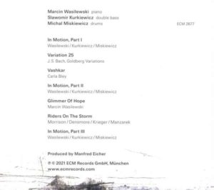 MARCIN WASILEWSKI TRIO - EN ATTENDANT - Görsel 2