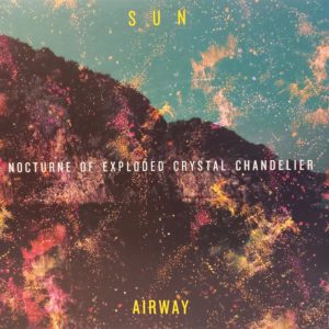 SUN AIRWAY - NOCTURNE OF EXPLODED CRYSTAL CHANDELIER