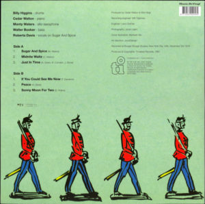 BILLY HIGGINS - THE SOLDIER - Görsel 2