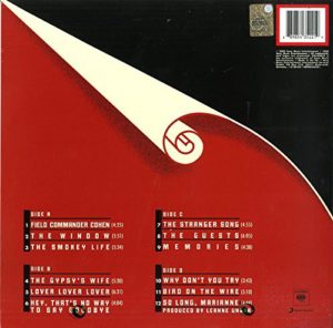 LEONARD COHEN - FIELD COMMANDER COHEN - TOUR OF 1979 - Görsel 2