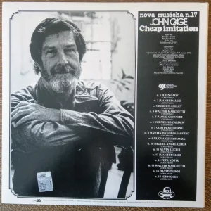 JOHN CAGE - CHEAP IMITATION (RENKLİ PLAK) - Görsel 2