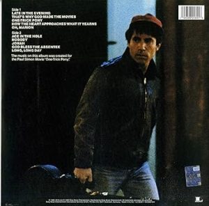 PAUL SIMON - ONE TRICK PONY (RENKLİ PLAK) - Görsel 2