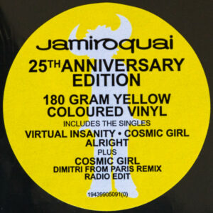 JAMIROQUAI - TRAVELLING WITHOUT MOVING (RENKLİ PLAK) - Görsel 3