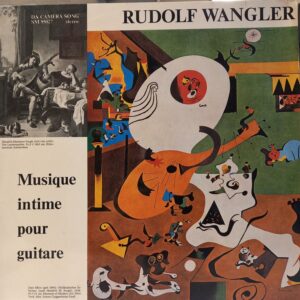 RUDOLF WANGLER - MUSIQUE INTIME POUR GUITARE