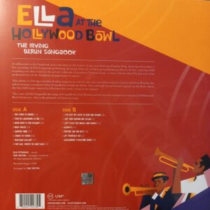 ELLA FITZGERALD - ELLA AT THE HOLLYWOOD BOWL - Görsel 2