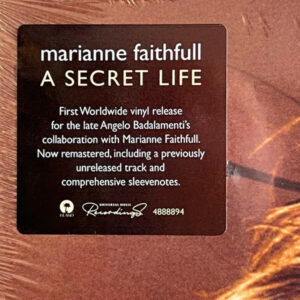 MARIANNE FAITHFULL - A SECRET LIFE - Görsel 3
