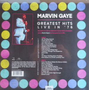 MARVIN GAYE - GREATEST HITS LIVE IN '76 - Görsel 2