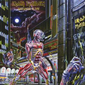 IRON MAIDEN - SOMEWHERE IN TIME - Görsel 1