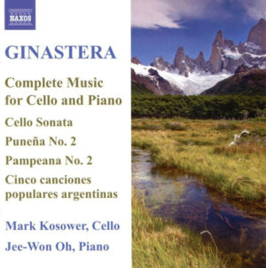 ALBERTO GINASTERA - COMPLETE MUSIC FOR CELLO AND PIANO