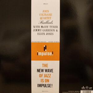 JOHN COLTRANE QUARTET - BALLADS - Görsel 2