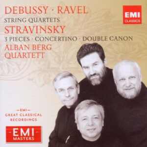 ALBAN BERG QUARTETT - DEBUSSY - RAVEL - STRAVINSKY