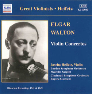 ELGAR - WALTON - HEIFETZ - VIOLIN CONCERTOS