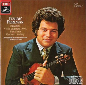 ITZHAK PERLMAN - PAGANINI - SARASATE - VIOLIN CONCERTO NO. 1 - CARMEN FANTASY
