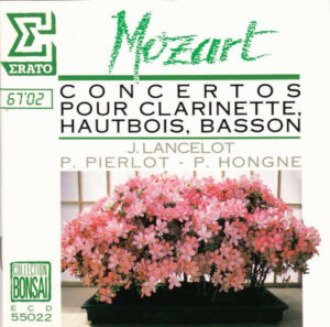 MOZART - CONCERTOS POUR CLARINETTE HAUTBOIS BASSON