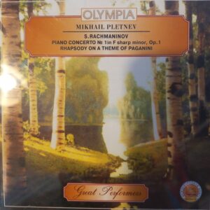 RACHMANINOV - MIKHAIL PLETNEV - PIANO CONCERTO NO. 1