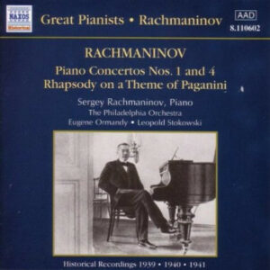 RACHMANINOV  - PIANO CONCERTOS NOS 1 & 4