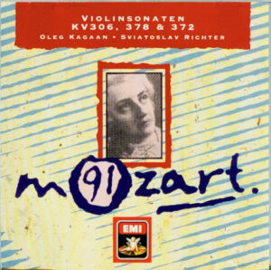 MOZART - OLEG KAGAAN - RICHTER - VIOLINSONATEN KV 306 378 372