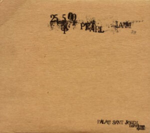PEARL JAM - PALAU SANT JORDI (2CD)
