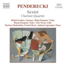 PENDERECKI - SEXTET - CLARINET QUARTET