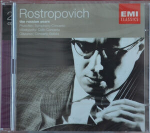 ROSTROPOVICH - THE RUSSIAN YEARS 2 - PROKOFIEV - MIASKOVSKY (2CD)