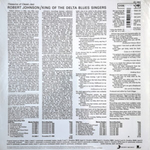 ROBERT JOHNSON - KING OF THE DELTA BLUES SINGERS (RENKLİ PLAK) - Görsel 2