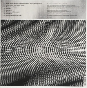 JANEK SCHAEFER (FOR ROBERT WYATT) - WHAT LIGHT THERE IS TELLS US NOTHING (RENKLİ PLAK) - Görsel 2