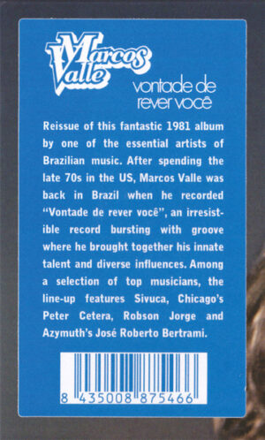 MARCOS VALLE - VONTADE DE REVER VOCE - Görsel 3