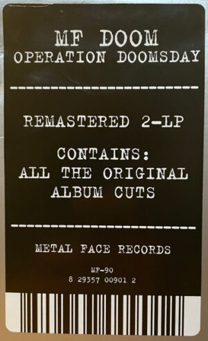 MF DOOM - OPERATION DOOMSDAY - Görsel 3