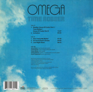 OMEGA - TIME ROBBER (RENKLİ PLAK) - Görsel 2