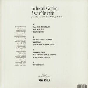 JON HASSELL - FARAFINA - FLASH OF THE SPIRIT - Görsel 2