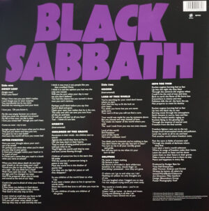 BLACK SABBATH - MASTER OF REALITY - Görsel 2