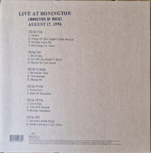 KISS - OFF THE SOUNDBOARD LIVE AT DONINGTON 1996 (RENKLİ PLAK) - Görsel 2
