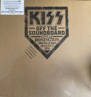 KISS - OFF THE SOUNDBOARD LIVE AT DONINGTON 1996 (RENKLİ PLAK) - Görsel 1