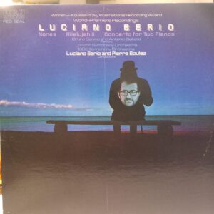 LUCIANO BERIO - PIERRE BOULEZ - NONES - ALLELUJAH II - CONCERTO FOR TWO PIANOS