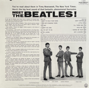 THE BEATLES - MEET THE BEATLES (RENKLİ PLAK) - Görsel 2