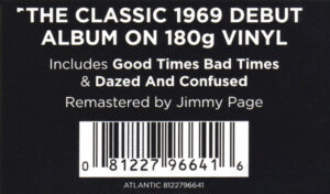 LED ZEPPELIN - LED ZEPPELIN I - Görsel 3