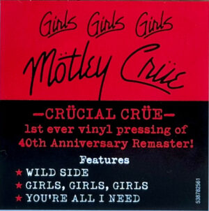 MOTLEY CRUE - GIRLS GIRLS GIRLS - Görsel 3