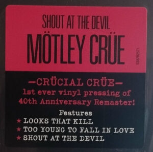 MOTLEY CRUE - SHOUT AT THE DEVIL - Görsel 3