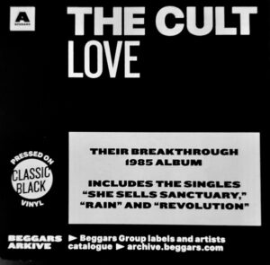 THE CULT - LOVE - Görsel 3