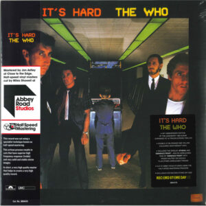 THE WHO - IT'S HARD (RENKLİ PLAK)