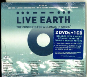 ÇEŞİTLİ SANATÇILAR - LIVE EARTH (2DVD-CD)